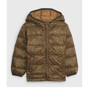 GAP • Leopard • Puffer • Jacket